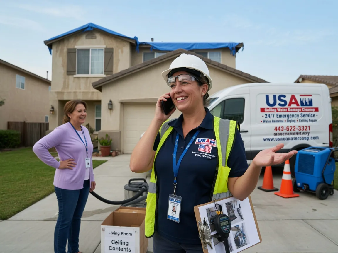 Ceiling Water Damage Restoration Hye, TX FAQs